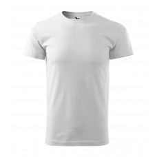 Unisex marškinėliai MALFINI Heavy New 137 White, 200g/m2