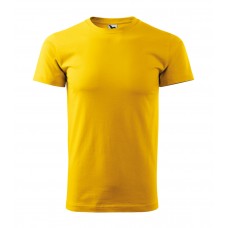 Unisex marškinėliai MALFINI Heavy New 137 Yellow, 200g/m2