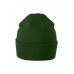 Unisex megzta kepurė MALFINI Beanie 315 bottle green – klasikinis žieminis modelis