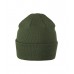 Unisex megzta kepurė MALFINI Beanie 315 Khaki – klasikinis žieminis modelis