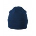 Unisex megzta kepurė MALFINI Beanie 315 midnight blue – klasikinis žieminis modelis