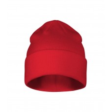 Unisex megzta kepurė MALFINI Beanie 315 red – klasikinis žieminis modelis