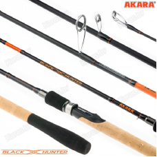 Universalus Spiningas AKARA Black Hunter 2-jų Dalių, Ilgis 2.1m, Testas 7-32g