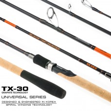 Universalus Spiningas AKARA Black Hunter 2-jų Dalių, Ilgis 2.1m, Testas 4-18g