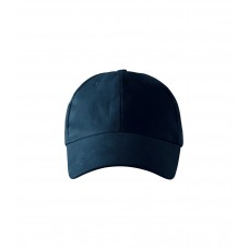 Vaikiška Kepurėlė su snapeliu MALFINI 6P Kids Navy blue, 340 g/m²