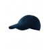 Vaikiška Kepurėlė su snapeliu MALFINI 6P Kids Navy blue, 340 g/m²