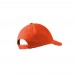 Vaikiška Kepurėlė su snapeliu MALFINI 6P Kids Orange, 340 g/m²