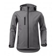 Vaikiška Softshell striukė Malfini Performance 535, steel gray 300 g/m²