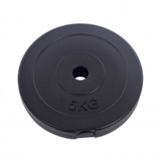 Vinilų Svorio Diskas Grifams Ir Hanteliams 5kg (31,5mm)