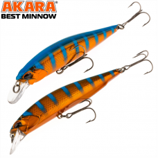 Vobleris AKARA Best Minnow BM100SP, Spalva A212, Svoris 15 g, Plūdrus