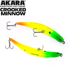 Vobleris AKARA Crooked Minnow 110F, 10g, 110mm, Spalva - A21