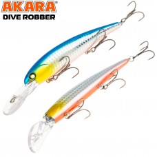 Vobleris AKARA Dive Robber, 120 mm, A100 (DVR120F-A100)