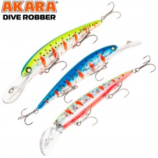 Vobleris AKARA Dive Robber, 120 mm, A308/309 (DVR120F-A308/A309)