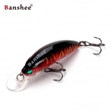 Vobleris Banshee Crankbait 45mm 4.7g GO-CM001 Red Black Back, Plūdrus