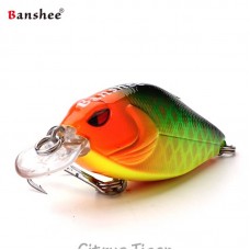 Vobleris Banshee Crankbait 58mm 9g VKR01-58 Citrus Tiger, Plūdrus