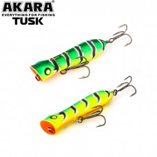 Vobleris Popper Akara Tusk 80F-A107 Ilgis 80 mm. Svoris 15 g.