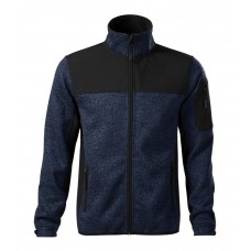 Vyriška megzto Softshell striukė RIMECK Casual 550 Knit blue, 350 g/m²