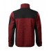 Vyriška megzto Softshell striukė RIMECK Casual 550 Knit marlboro red, 350 g/m²