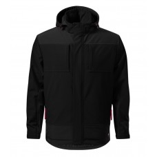 Vyriška žieminė softshell striukė RIMECK Vertex W55 Black (Juoda)