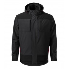 Vyriška žieminė softshell striukė RIMECK Vertex W55 Ebony Gray (Pilka)