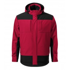 Vyriška žieminė softshell striukė RIMECK Vertex W55 Marlboro Red (Raudona)