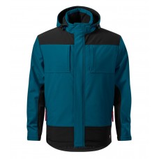 Vyriška žieminė softshell striukė RIMEX Vertex W55 Petrol Blue (Tamsiai mėlyna)