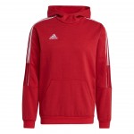 Vyriškas Džemperis Adidas Tiro 21 Sweat Hoody Raudonas GM7353 Vyriškas Džemperis Adidas Tiro 21 Sweat Hoody Raudonas GM7353