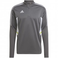 Vyriškas Megztinis "Adidas Convido 22 Training" 1/2 Užtrauktuku Pilkas ir Baltas HD2312