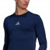 Vyriški Adidas Kompresiniai Ilgomis Rankovėmis Marškinėliai Tamsiai Mėlyni GU7338