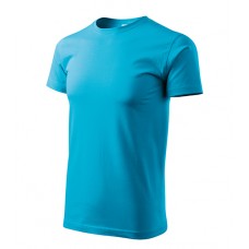 Vyriški Marškinėliai MALFINI Basic, Blue Atoll 160g/m2