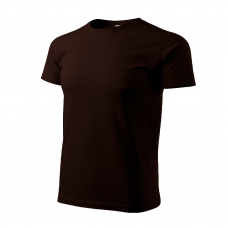 Vyriški Marškinėliai MALFINI Basic, Coffee 160g/m2