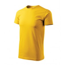 Vyriški Marškinėliai MALFINI Basic, Geltoni 160g/m2