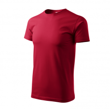 Vyriški Marškinėliai MALFINI Basic, Marlboro Red 160g/m2