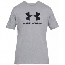 Vyriški Marškinėliai Under Armour Sportstyle Logo Pilkas 1329590 036