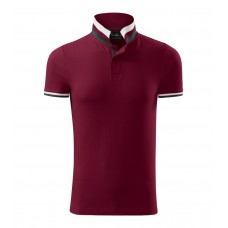 Vyriški Polo Marškinėliai MALFINI Collar Up Garnet 215 g/m²