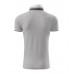 Vyriški Polo Marškinėliai MALFINI Collar Up Silver gray 215 g/m²