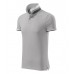 Vyriški Polo Marškinėliai MALFINI Collar Up Silver gray 215 g/m²