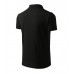 Vyriški Polo Marškinėliai PIQUE Black, 200 g/m²
