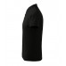 Vyriški Polo Marškinėliai PIQUE Black, 200 g/m²