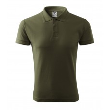Vyriški Polo Marškinėliai PIQUE Military, 200 g/m²