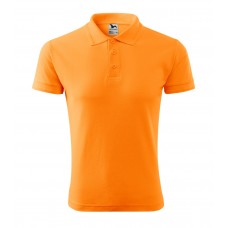 Vyriški Polo Marškinėliai PIQUE Tangerine orange, 200 g/m²