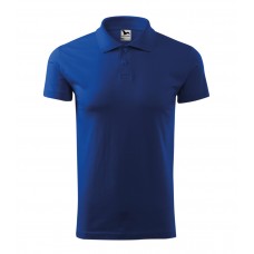 Vyriški polo marškinėliai Single J. 202 | karališkai mėlyni