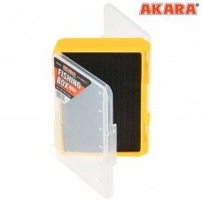 Žvejybinė dėžutė AKARA BA-106, dvipusė, 140x104x34