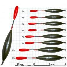 Žvejybinė pludė AKARA NM012 14g 17 cm