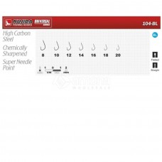 Žvejybiniai Kabliukai Universalūs KUJIRA 104-BL