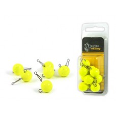 Žvejybinis Svarelis AKARA Cheburashka 35 g, Geltonas Su Užsegimu